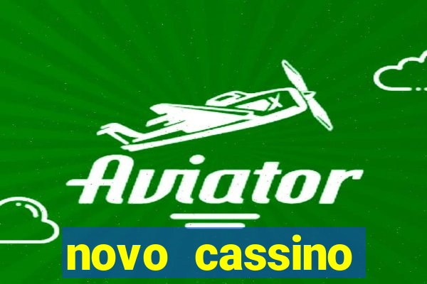 novo cassino pagando no cadastro